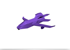 3dmax炫酷模型飞机战机可商用素材