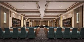 现代酒店多功能会议室报告厅3D模型下载 现代酒店多功能会议室报告厅3D模型下载