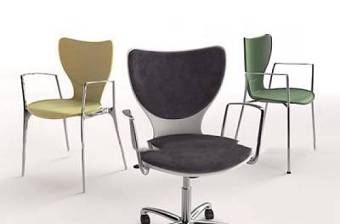 现代布艺办公椅职员椅组合3D模型下载 现代布艺办公椅职员椅组合3D模型下载
