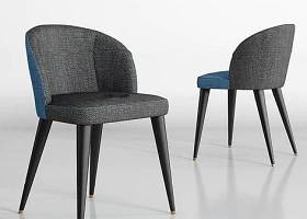 现代布艺单椅组合3d模型下载 现代布艺单椅组合3d模型下载