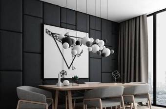 现代北欧餐桌椅吊灯组合3D模型下载 现代北欧餐桌椅吊灯组合3D模型下载