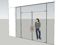 玻璃门（C，A，K，NH） 冰箱 镜子 衣柜 保险箱 绳索 SU模型下载 玻璃门（C，A，K，NH） 冰箱 镜子 衣柜 保险箱 绳索 SU模型下载