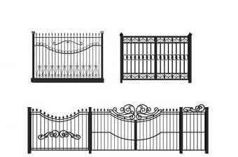 欧式铁艺栏杆围栏组合3D模型下载 欧式铁艺栏杆围栏组合3D模型下载