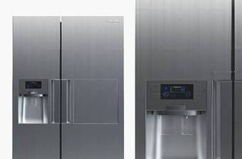 现代双门冰箱3D模型下载 现代双门冰箱3D模型下载