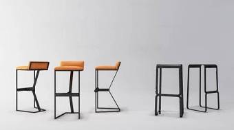 现代铁艺吧台椅组合3D模型下载 现代铁艺吧台椅组合3D模型下载