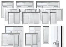 现代门窗组合3D模型下载 现代门窗组合3D模型下载
