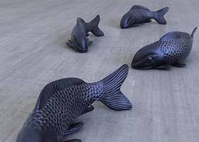 现代鱼雕刻雕塑摆件3D模型下载 现代鱼雕刻雕塑摆件3D模型下载