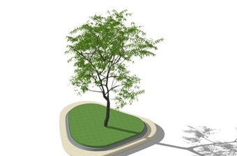 精品免费树池设计SU模型下载 精品免费树池设计SU模型下载