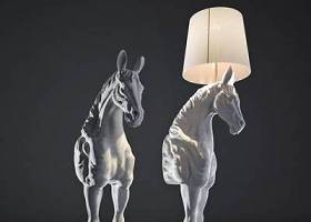 现代马头装饰灯3D模型下载下载 现代马头装饰灯3D模型下载下载