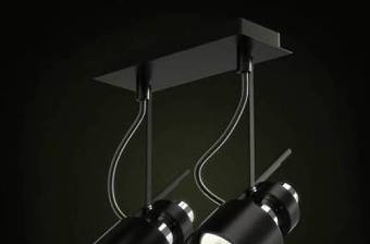 现代黑色铁艺筒灯射灯3D模型下载 现代黑色铁艺筒灯射灯3D模型下载