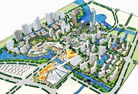 城市规划SU模型下载 城市规划SU模型下载