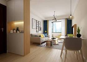 北欧小公寓客厅餐厅3D模型下载 北欧小公寓客厅餐厅3D模型下载