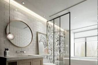 现代浴室卫生间3D模型下载 现代浴室卫生间3D模型下载