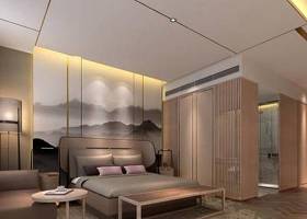 新中式酒店客房套房3D模型下载 新中式酒店客房套房3D模型下载