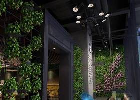 现代工业风咖啡厅入口3D模型下载 现代工业风咖啡厅入口3D模型下载
