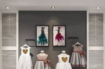 现代儿童公主裙服饰装饰画3D模型下载 现代儿童公主裙服饰装饰画3D模型下载