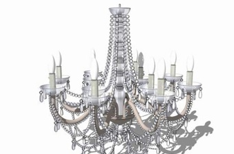 精品免费吊灯su模型下载 精品免费吊灯su模型下载