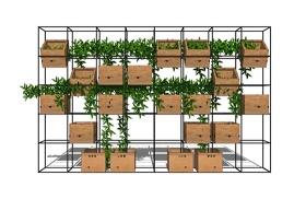 精品免费室内装饰植物架SU模型下载 精品免费室内装饰植物架SU模型下载