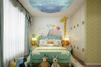 欧式儿童房卧室空间3D模型下载下载 欧式儿童房卧室空间3D模型下载下载