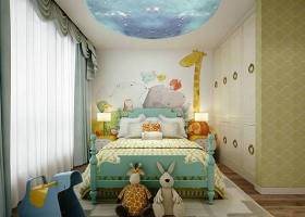 欧式儿童房卧室空间3D模型下载下载 欧式儿童房卧室空间3D模型下载下载