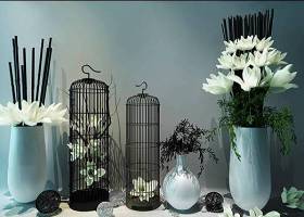 中式花瓶花卉鸟笼摆件组合3D模型下载 中式花瓶花卉鸟笼摆件组合3D模型下载