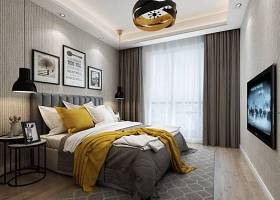 现代卧室双人床3D模型下载 现代卧室双人床3D模型下载