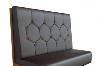 现代皮革餐厅卡座沙发3D模型下载 现代皮革餐厅卡座沙发3D模型下载