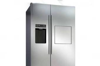 现代双开门冰箱3D模型下载 现代双开门冰箱3D模型下载