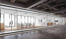 工业风办公室走廊会议室组合3D模型下载 工业风办公室走廊会议室组合3D模型下载