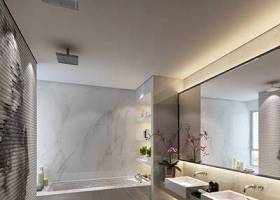 现代家居卫生间 白色浴缸 卫浴镜3D模型下载 现代家居卫生间 白色浴缸 卫浴镜3D模型下载