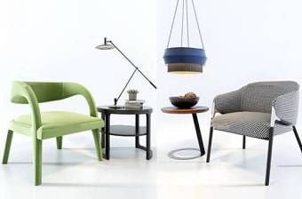 现代单人沙发茶几组合3d模型下载 现代单人沙发茶几组合3d模型下载