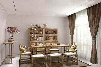 中式茶室装饰架组合3D模型下载 中式茶室装饰架组合3D模型下载