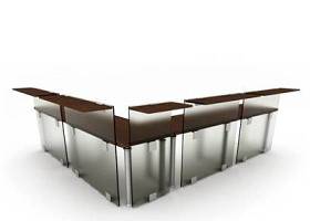 现代工艺磨砂玻璃隔板办公桌2欧式 原木 玻璃 简约 创意 桌子 办公桌 写字台 3D模型下载 现代工艺磨砂玻璃隔板办公桌2欧式 原木 玻璃 简约 创意 桌子 办公桌 写字台 3D模型下载