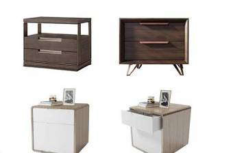 现代实木床头柜3d模型下载 现代实木床头柜3d模型下载