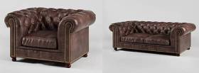欧式皮革单人沙发双人沙发组合3D模型下载 欧式皮革单人沙发双人沙发组合3D模型下载