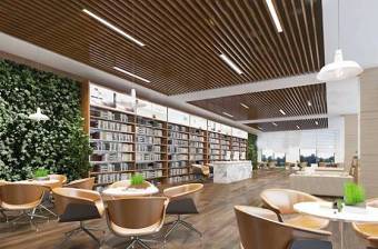 现代图书馆阅览空间 3D模型下载 现代图书馆阅览空间 3D模型下载