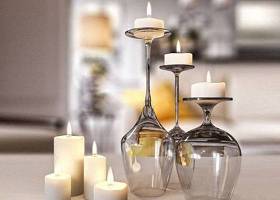 现代酒杯造型烛台蜡烛3D模型下载 现代酒杯造型烛台蜡烛3D模型下载
