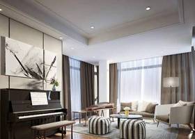 现代北欧客厅钢琴组合3D模型下载 现代北欧客厅钢琴组合3D模型下载