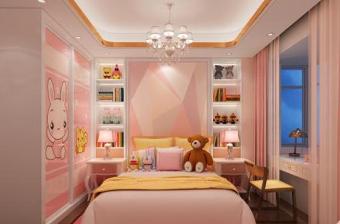 新中式儿童房3D模型下载 新中式儿童房3D模型下载
