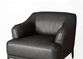 现代皮革休闲沙发3D模型下载 现代皮革休闲沙发3D模型下载