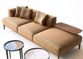 现代多人沙发茶几组合3d模型下载 现代多人沙发茶几组合3d模型下载