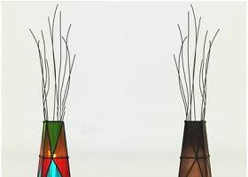 现代彩色玻璃装饰灯3D模型下载 现代彩色玻璃装饰灯3D模型下载