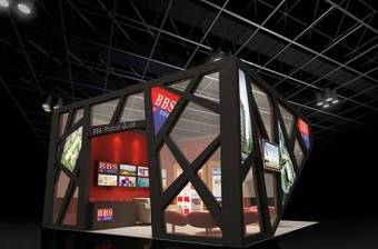 现代广告展厅3D模型下载 现代广告展厅3D模型下载