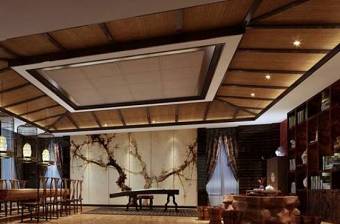 传统中式茶室 传统中式木艺根雕茶海 木艺装饰墙3D模型下载 传统中式茶室 传统中式木艺根雕茶海 木艺装饰墙3D模型下载