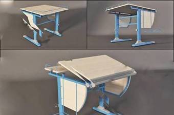儿童书桌 3D模型 下载 儿童书桌 3D模型 下载