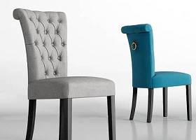 欧式布艺单椅组合3D模型下载 欧式布艺单椅组合3D模型下载