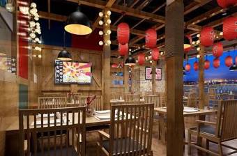 日式餐厅3D模型下载 日式餐厅3D模型下载
