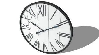 罗马数字时钟 钟表 挂钟 指南针 SU模型下载 罗马数字时钟 钟表 挂钟 指南针 SU模型下载