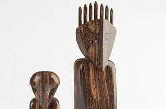 原木色木艺非洲工艺品3D模型下载 原木色木艺非洲工艺品3D模型下载