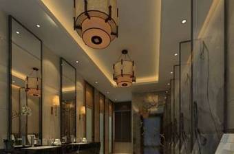 现代酒店卫生间 现代吊灯3D模型下载 现代酒店卫生间 现代吊灯3D模型下载
